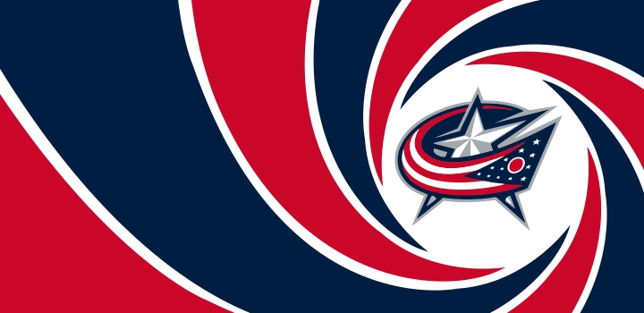 007 Columbus Blue Jackets logo vinyl decal